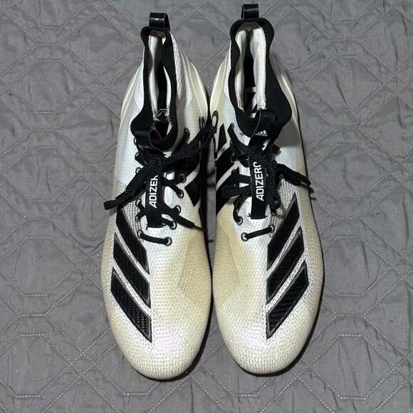 Adidas Other - Adidas Adizero Low Football Cleats White Black NEW​